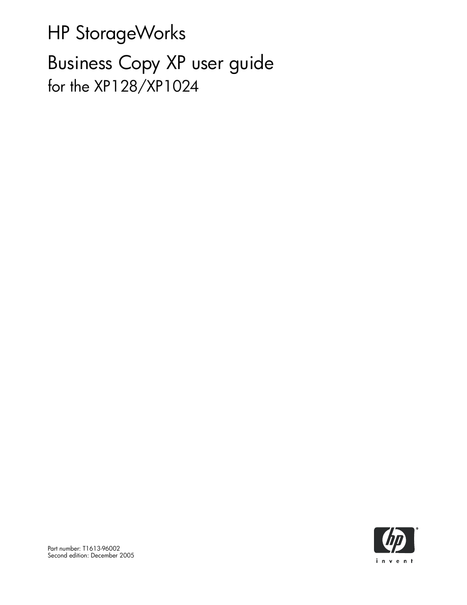 HP XP Business Copy Software User Manual | 70 pages