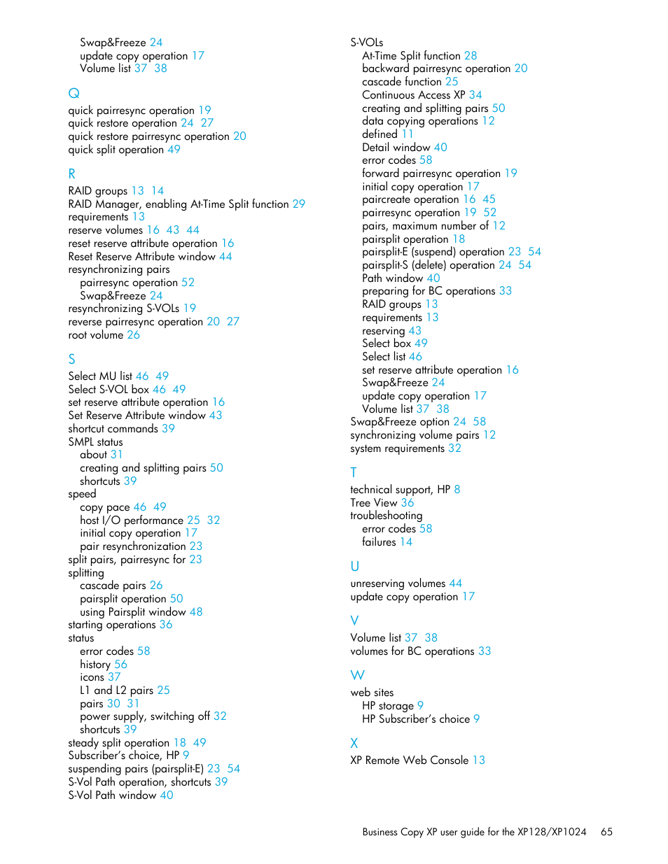 HP XP Business Copy Software User Manual | Page 65 / 70
