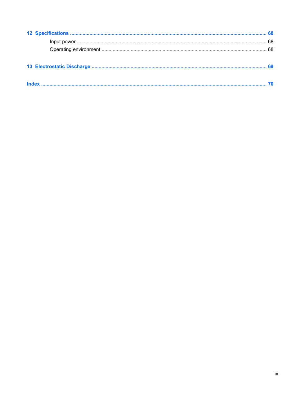 HP ENVY TouchSmart 14-k120us Ultrabook User Manual | Page 9 / 82