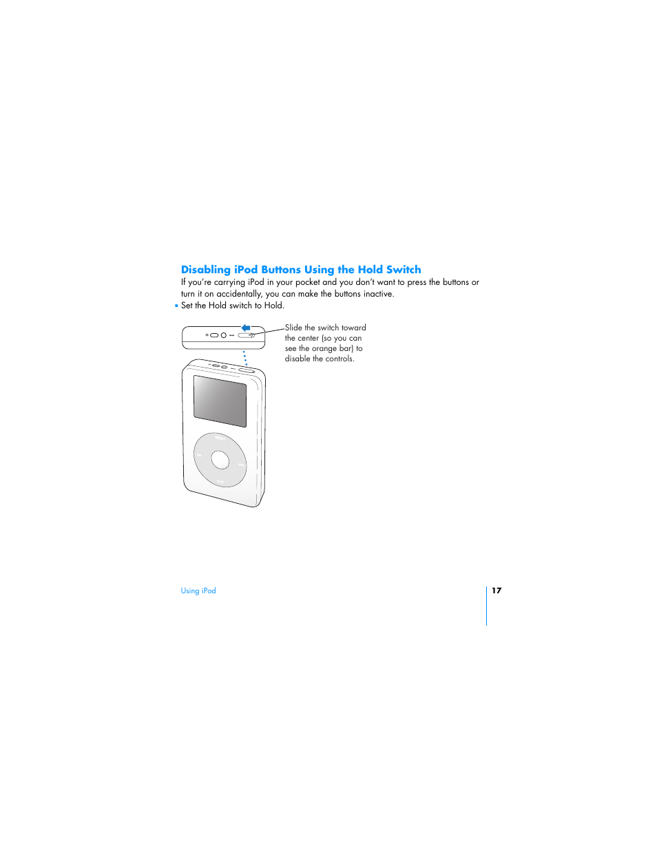 HP Apple iPod from HP MP7001 30GB Color Music Player User Manual | Page 17 / 84