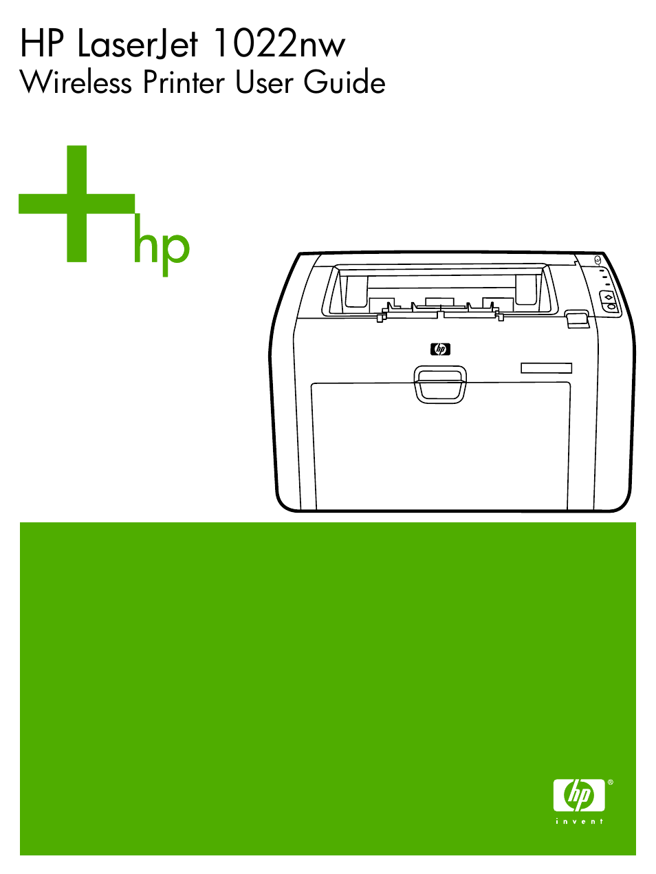 HP LaserJet 1022nw Printer User Manual | 58 pages
