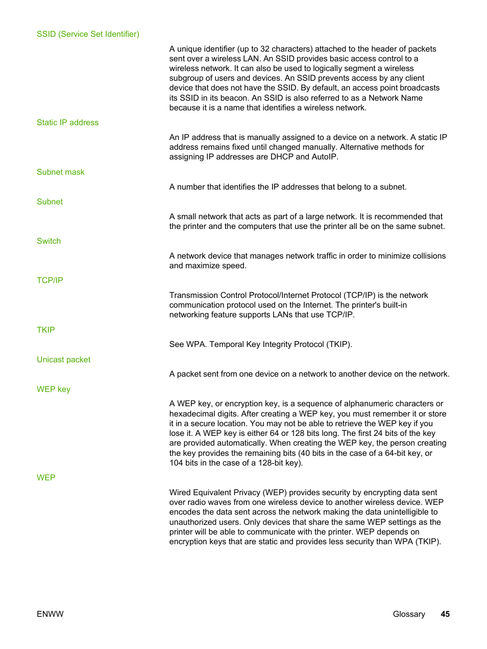 HP LaserJet 1022nw Printer User Manual | Page 51 / 58