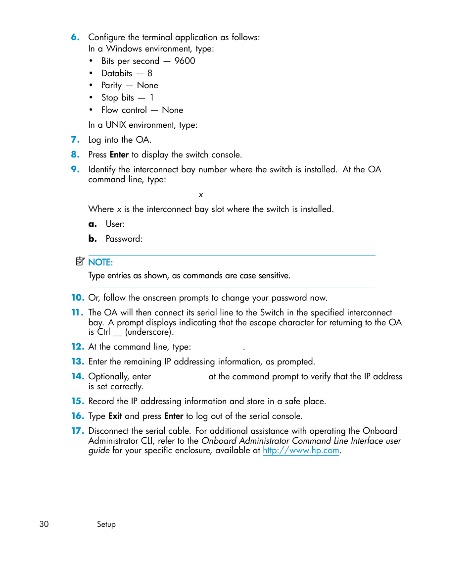 HP Brocade 4Gb SAN Switch for HP BladeSystem c-Class User Manual | Page 30 / 88