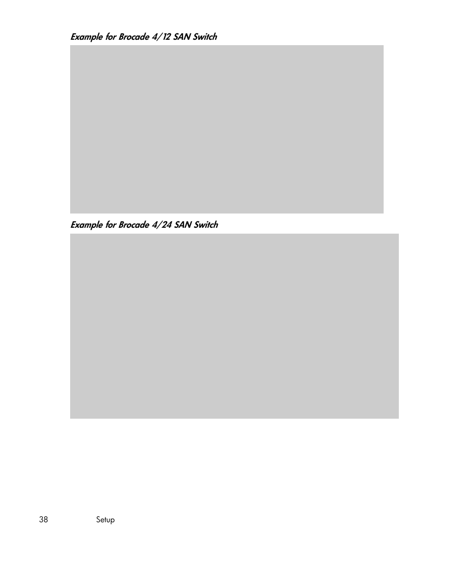 HP Brocade 4Gb SAN Switch for HP BladeSystem c-Class User Manual | Page 38 / 88