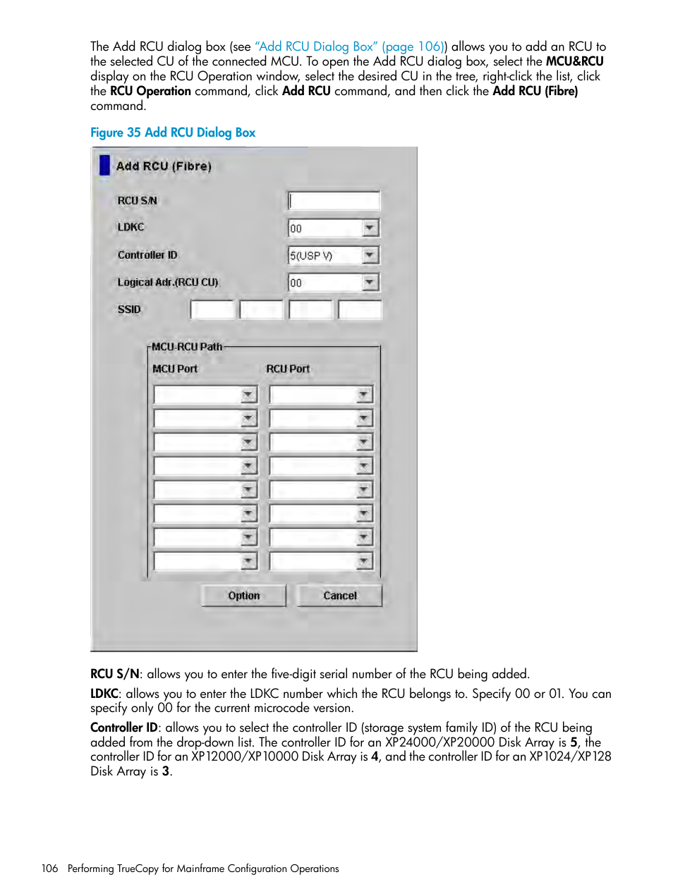 HP StorageWorks XP Remote Web Console Software User Manual | Page 106 / 263