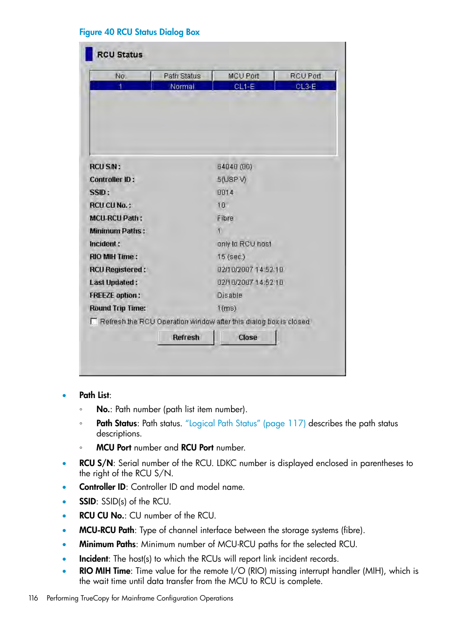 HP StorageWorks XP Remote Web Console Software User Manual | Page 116 / 263