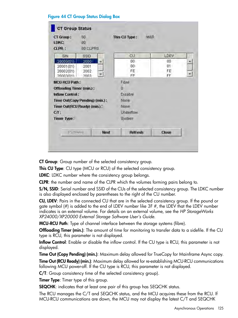 HP StorageWorks XP Remote Web Console Software User Manual | Page 125 / 263