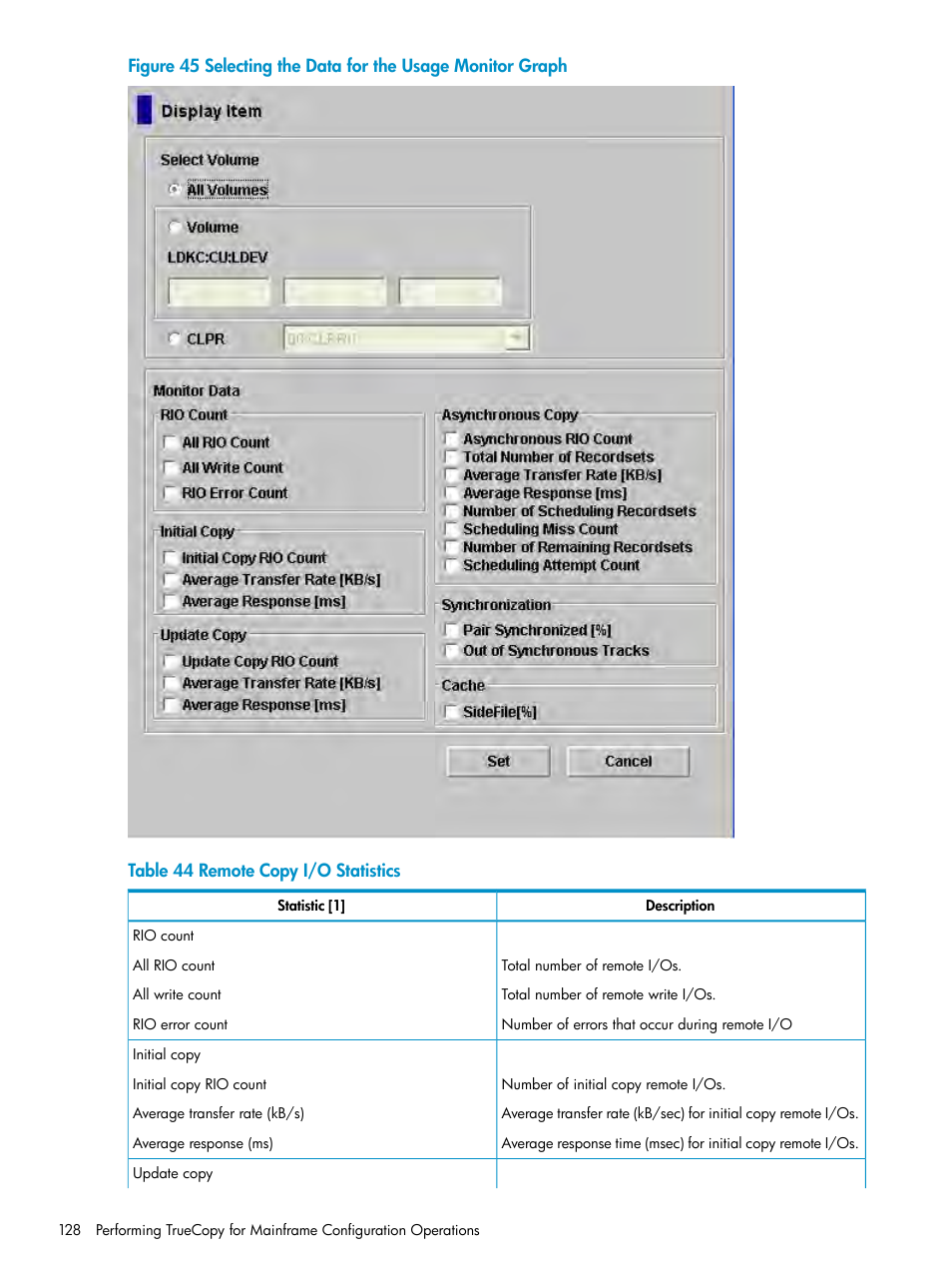 HP StorageWorks XP Remote Web Console Software User Manual | Page 128 / 263