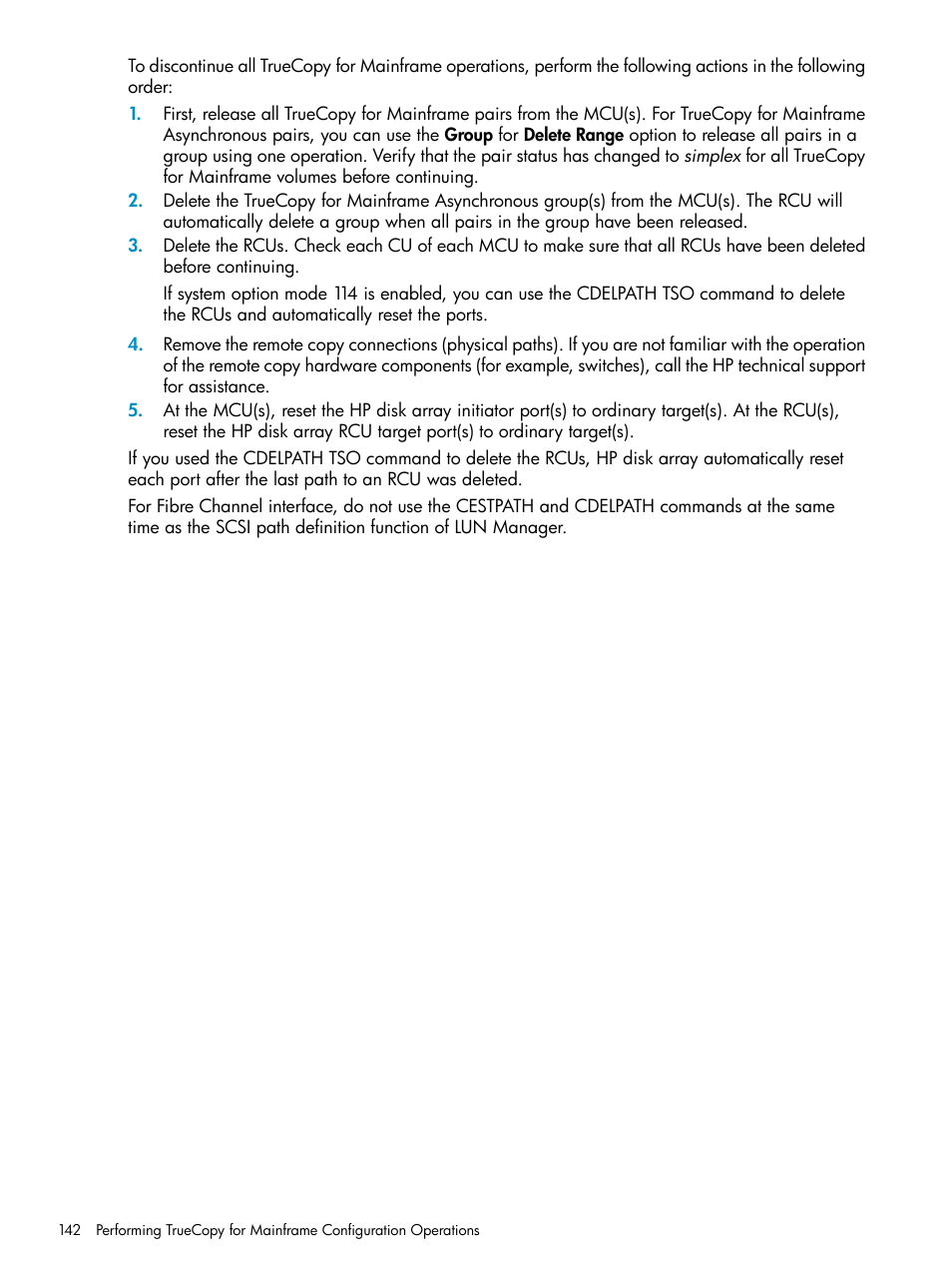 HP StorageWorks XP Remote Web Console Software User Manual | Page 142 / 263