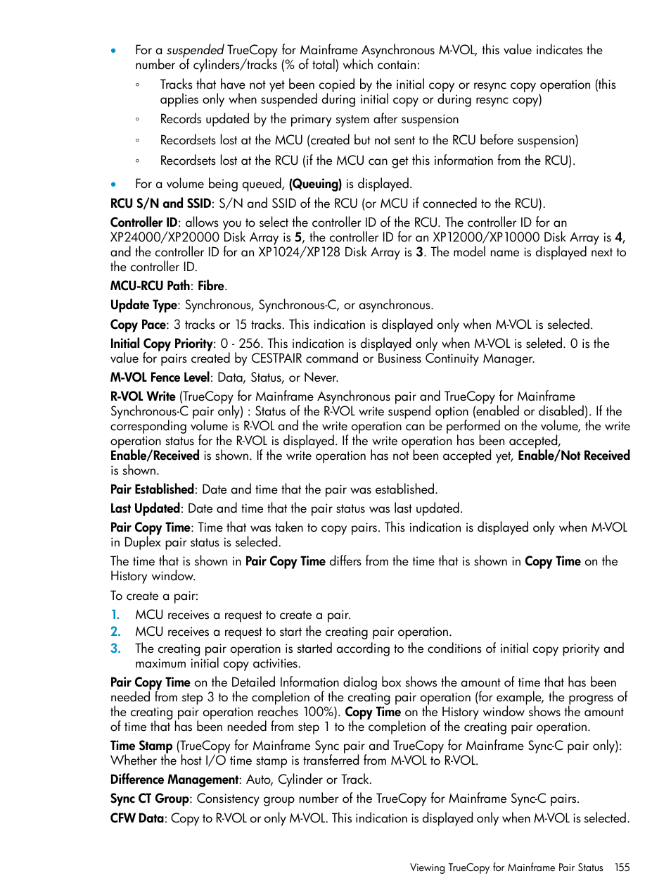 HP StorageWorks XP Remote Web Console Software User Manual | Page 155 / 263