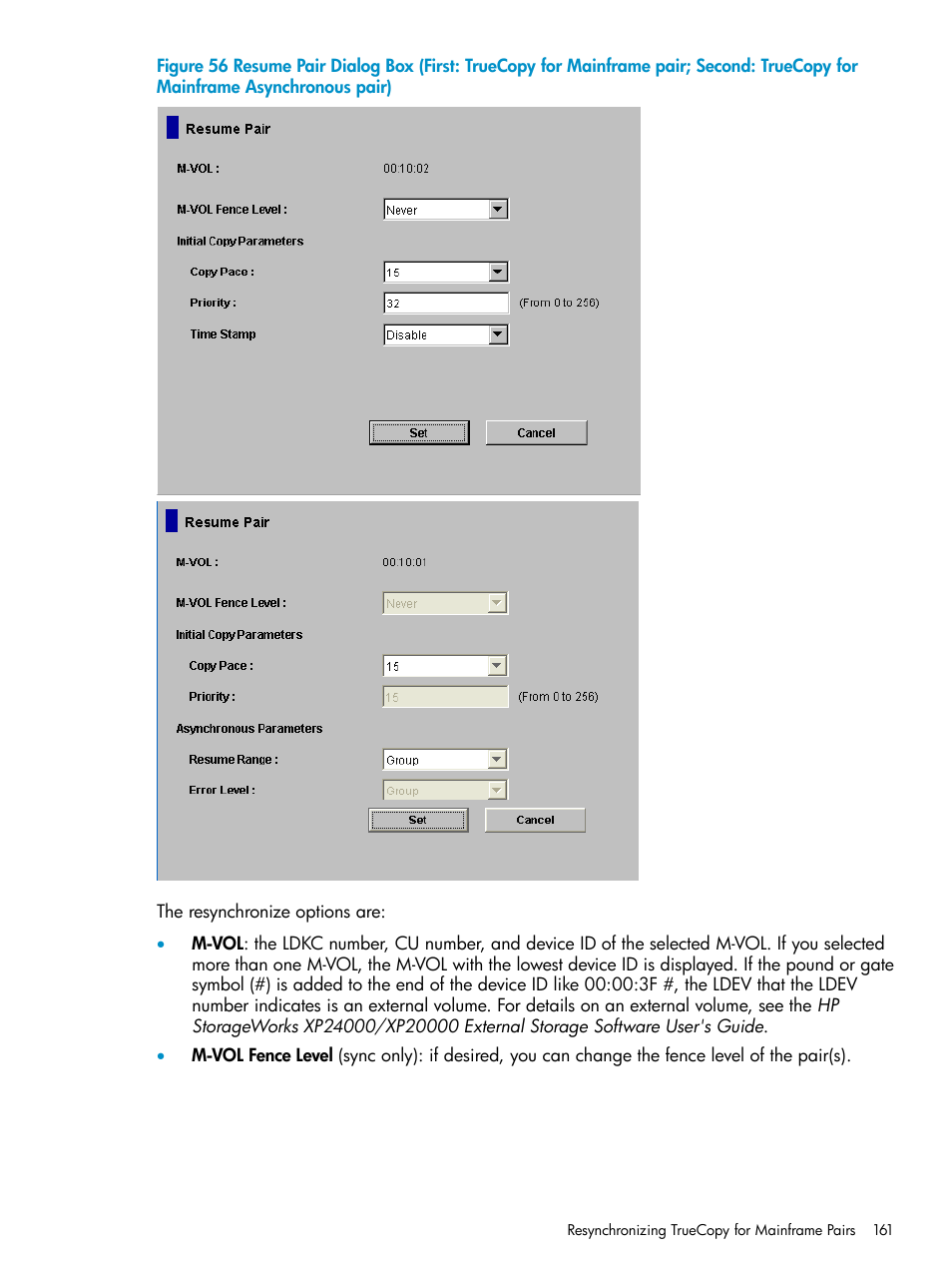 HP StorageWorks XP Remote Web Console Software User Manual | Page 161 / 263