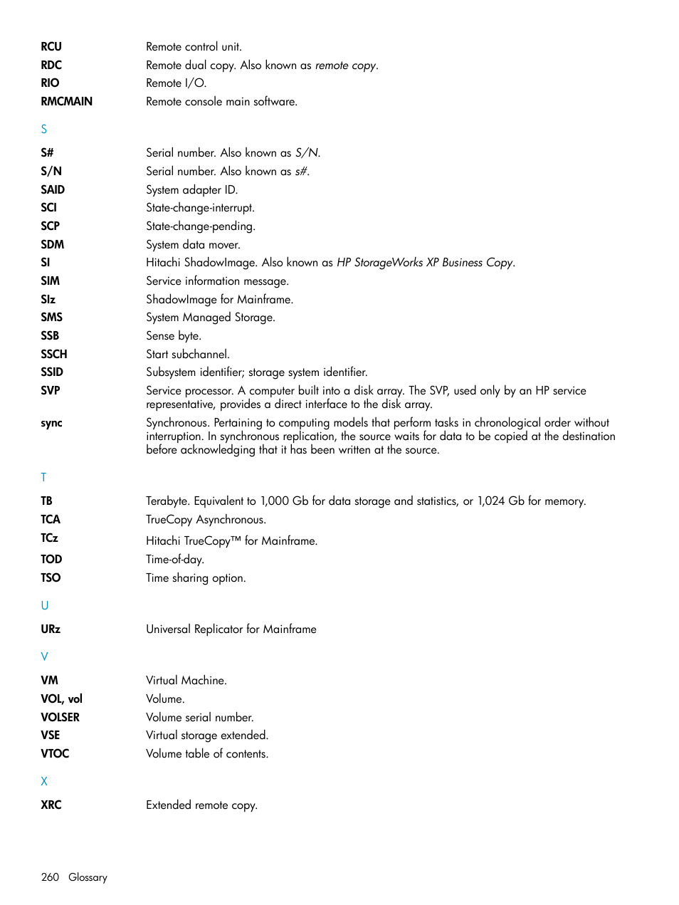 HP StorageWorks XP Remote Web Console Software User Manual | Page 260 / 263