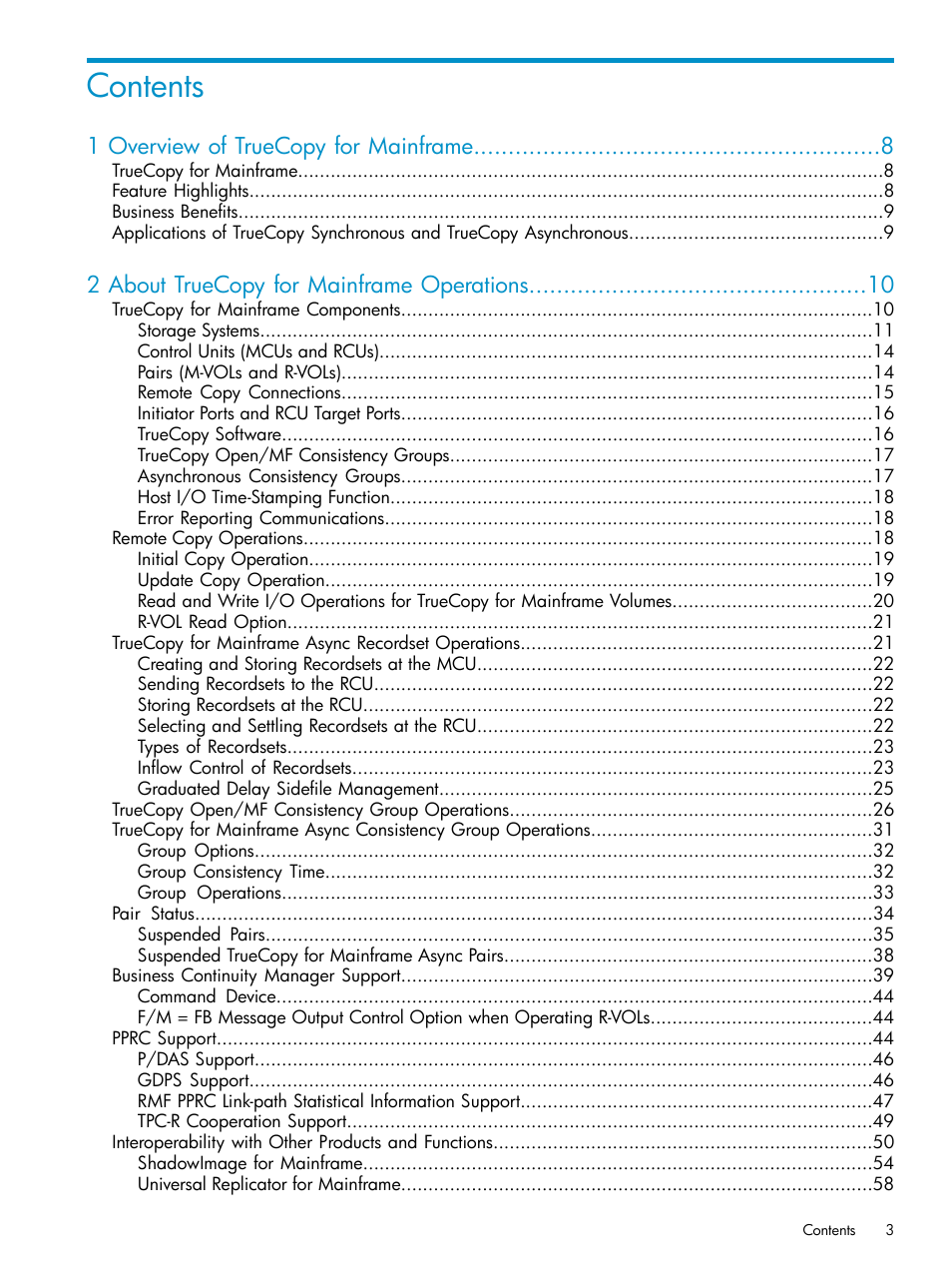 HP StorageWorks XP Remote Web Console Software User Manual | Page 3 / 263