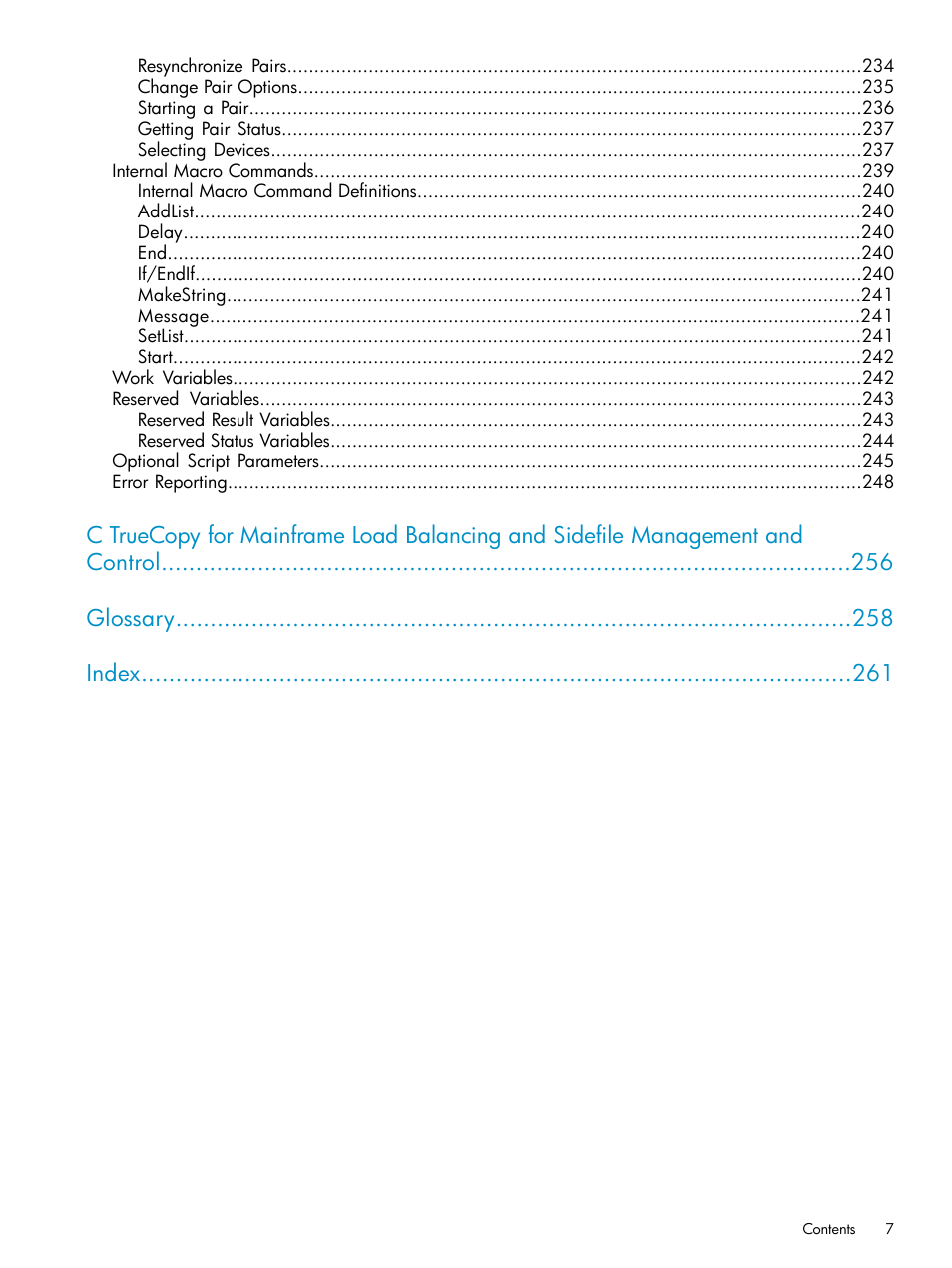 HP StorageWorks XP Remote Web Console Software User Manual | Page 7 / 263