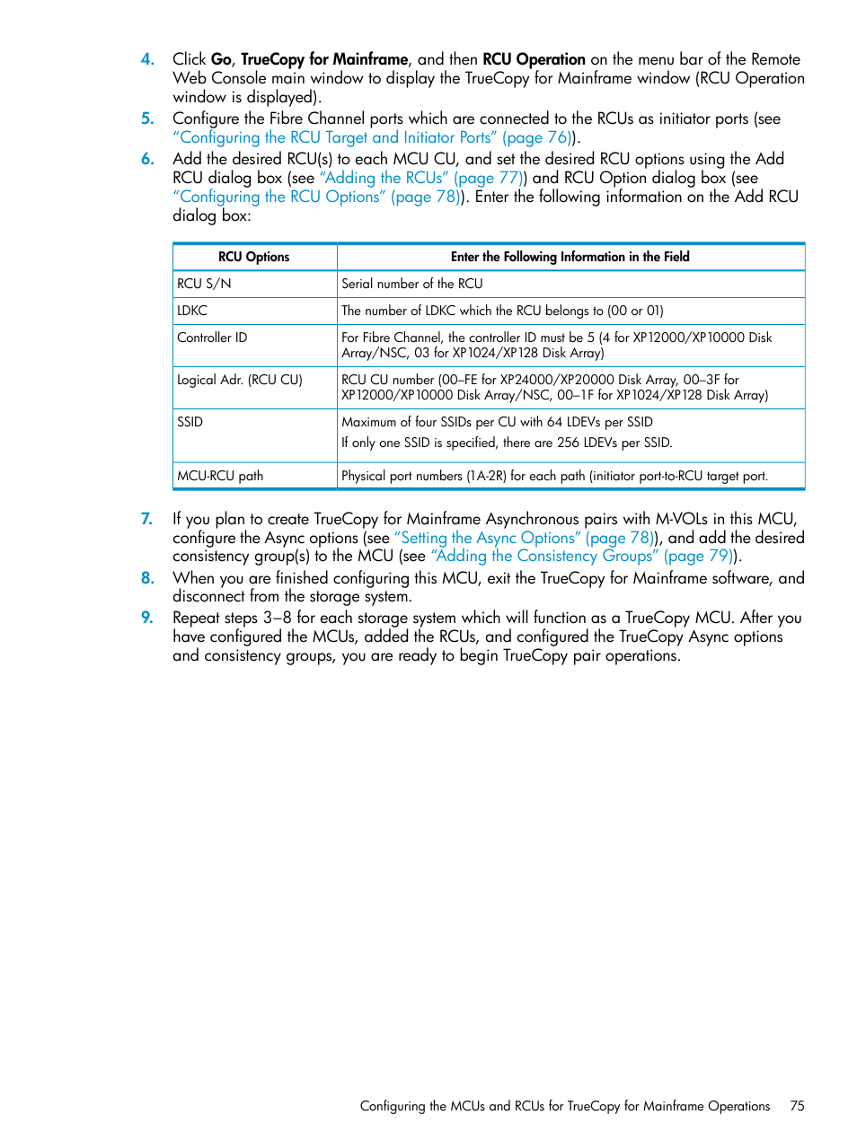 HP StorageWorks XP Remote Web Console Software User Manual | Page 75 / 263