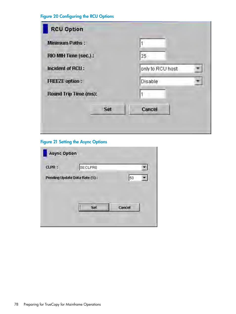 HP StorageWorks XP Remote Web Console Software User Manual | Page 78 / 263