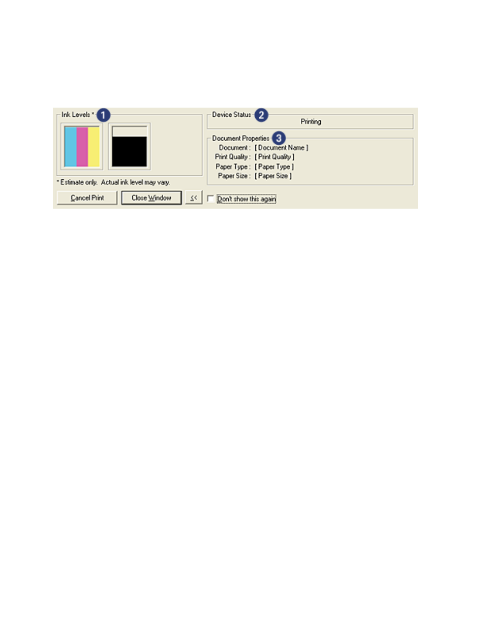 Device status box | HP Deskjet 5145 Color Inkjet Printer User Manual | Page 103 / 173