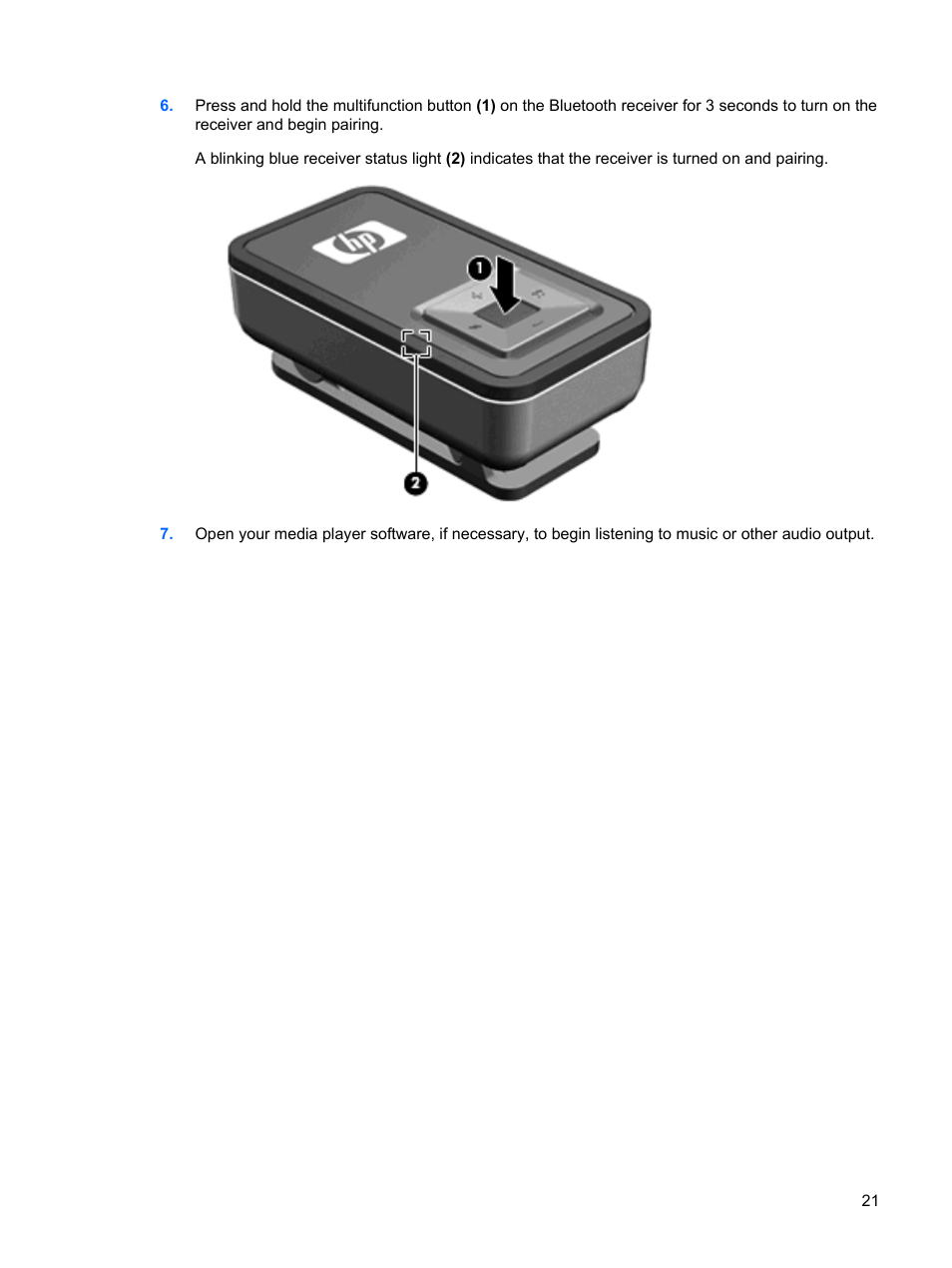 HP Bluetooth Pendant Headphones User Manual | Page 25 / 31