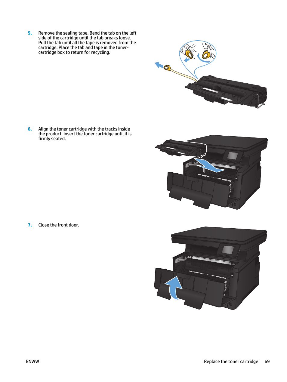 HP LaserJet Pro M435 Multifunction Printer series User Manual | Page 77 / 120