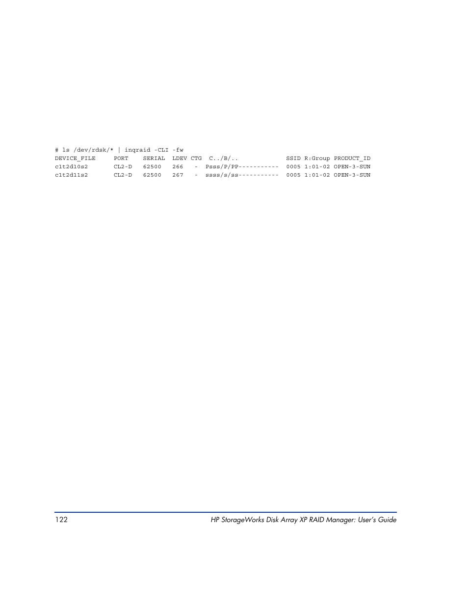 HP XP RAID Manager Software User Manual | Page 122 / 416