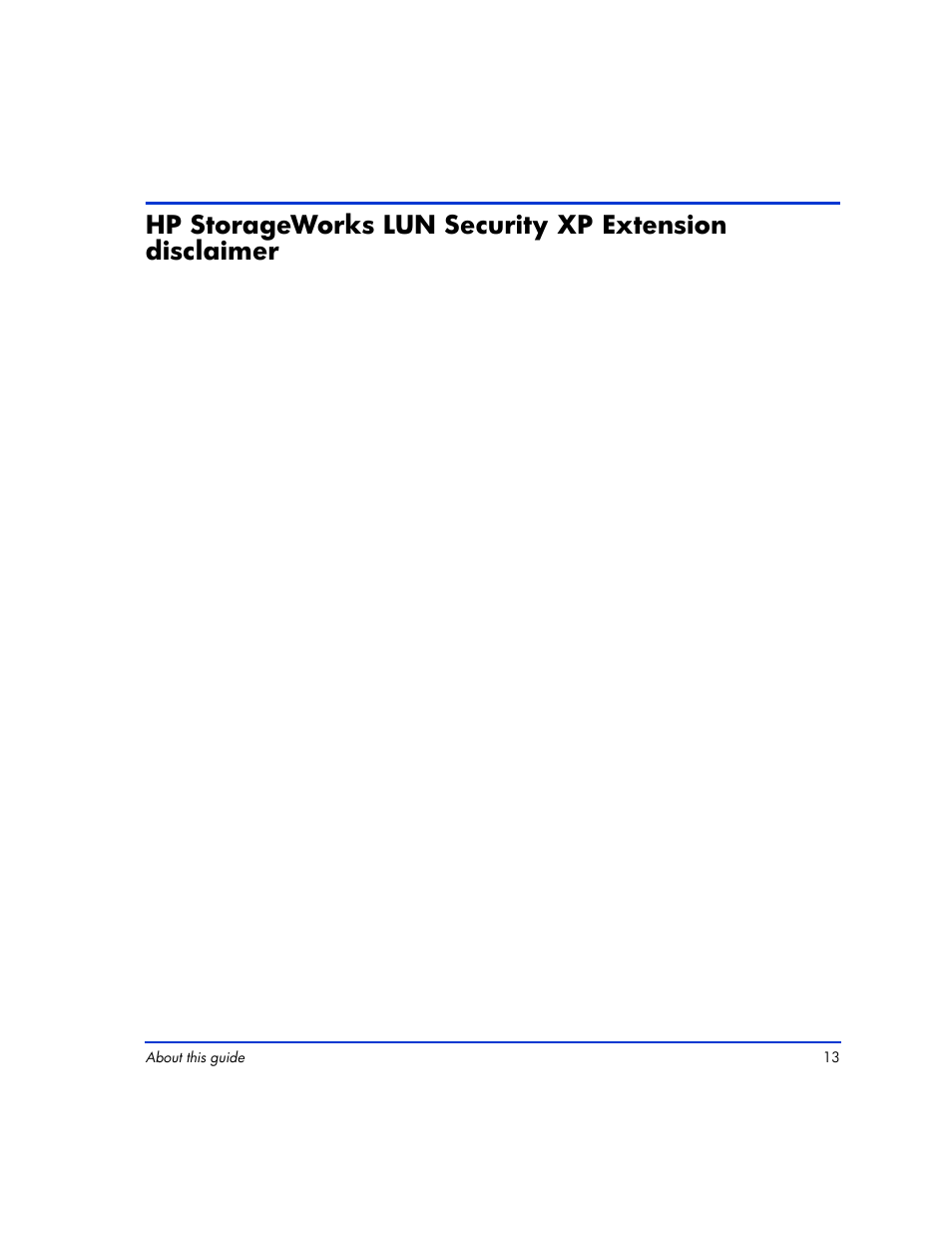 HP XP RAID Manager Software User Manual | Page 13 / 416