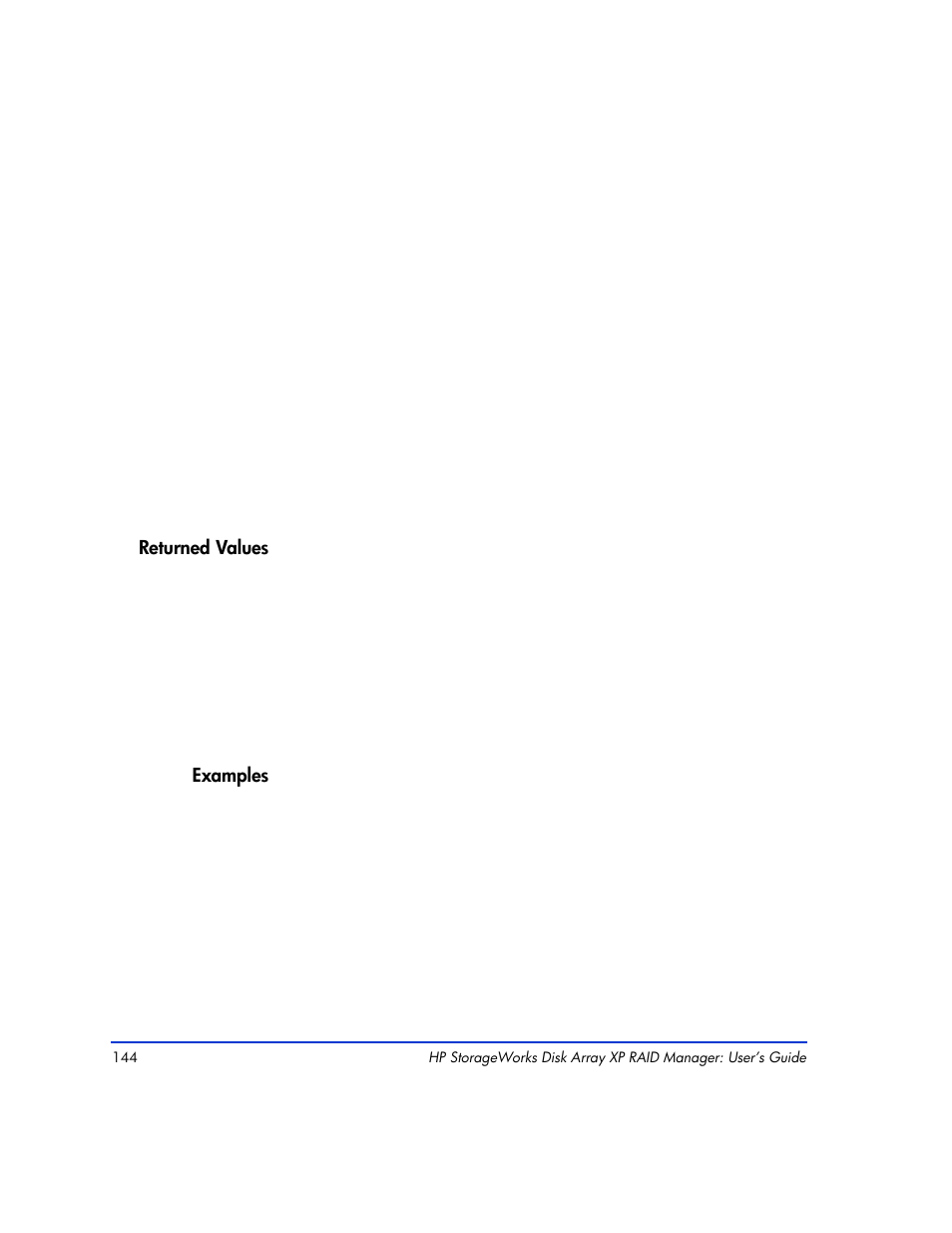HP XP RAID Manager Software User Manual | Page 144 / 416