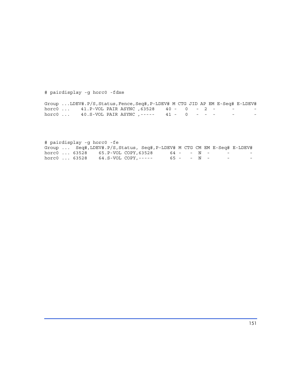 HP XP RAID Manager Software User Manual | Page 151 / 416