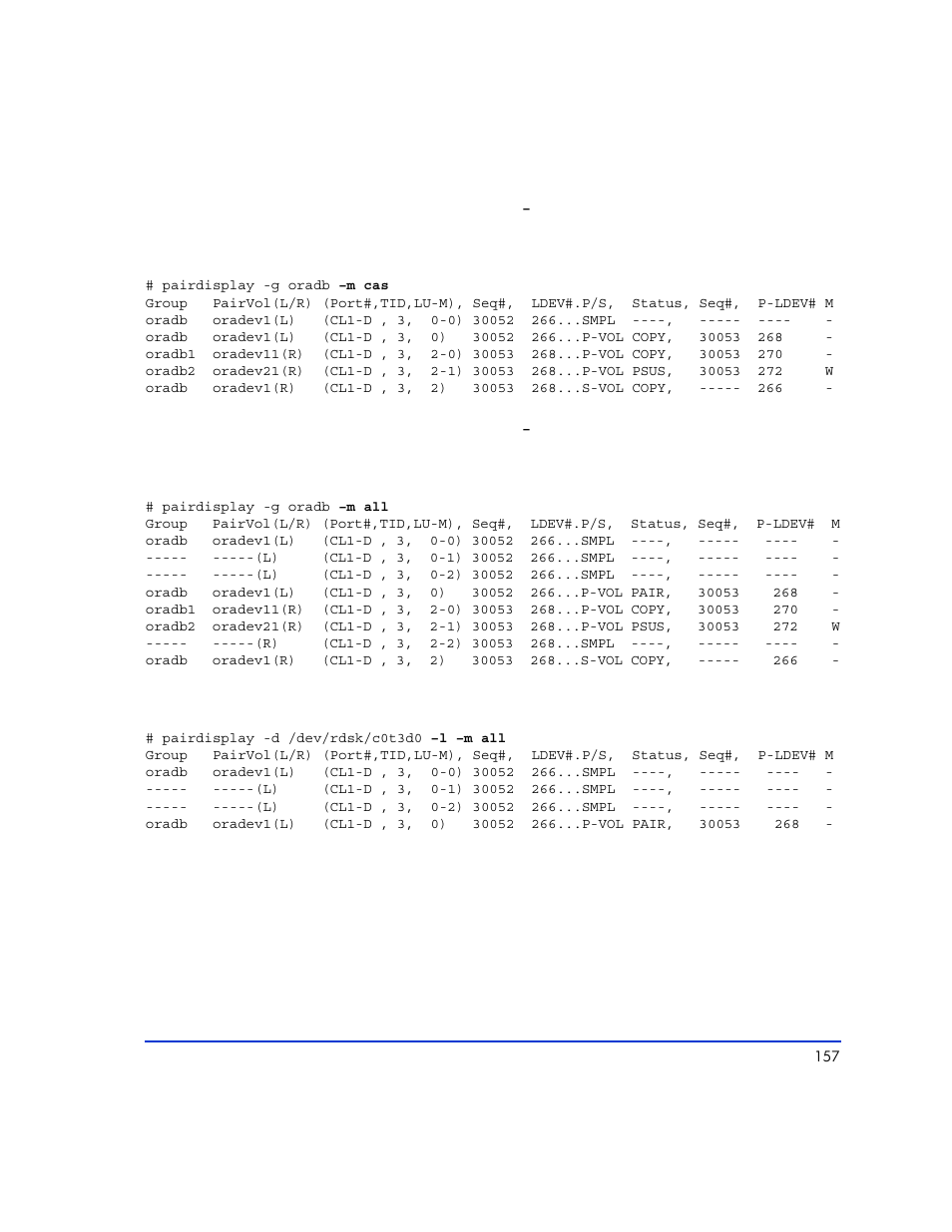 HP XP RAID Manager Software User Manual | Page 157 / 416