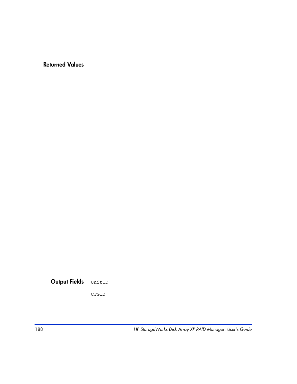 HP XP RAID Manager Software User Manual | Page 188 / 416
