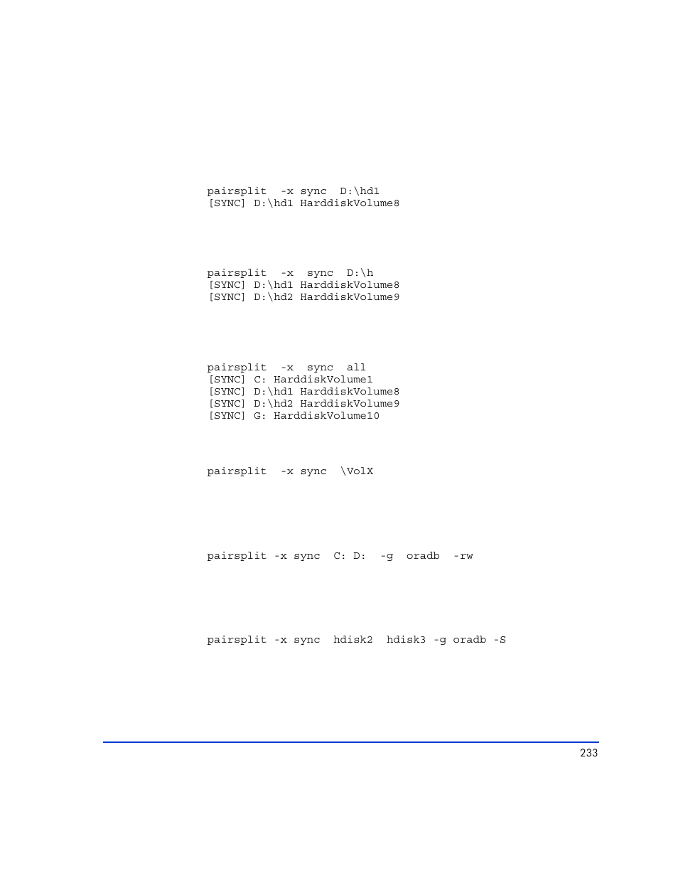 HP XP RAID Manager Software User Manual | Page 233 / 416
