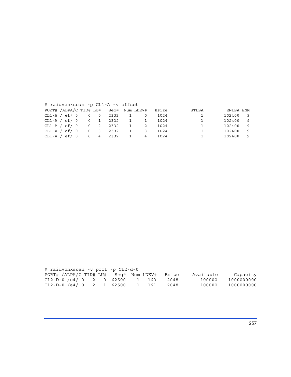HP XP RAID Manager Software User Manual | Page 257 / 416