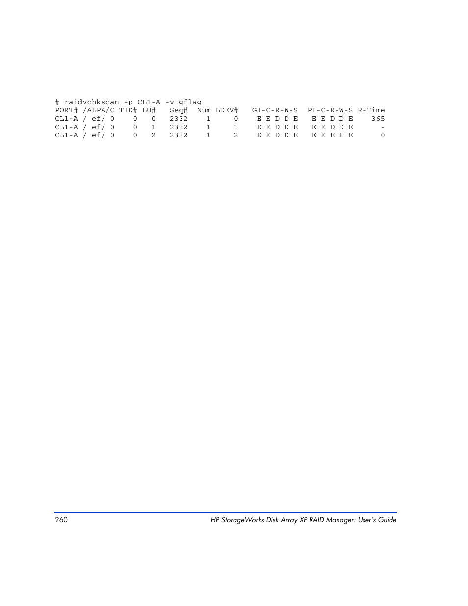 HP XP RAID Manager Software User Manual | Page 260 / 416