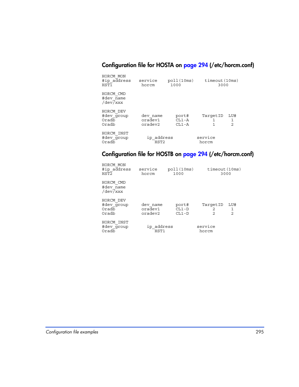 HP XP RAID Manager Software User Manual | Page 295 / 416