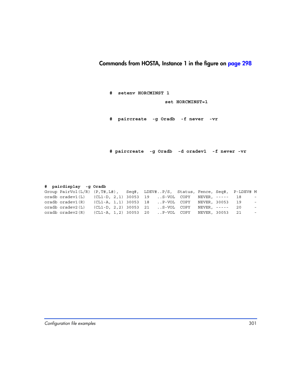 HP XP RAID Manager Software User Manual | Page 301 / 416