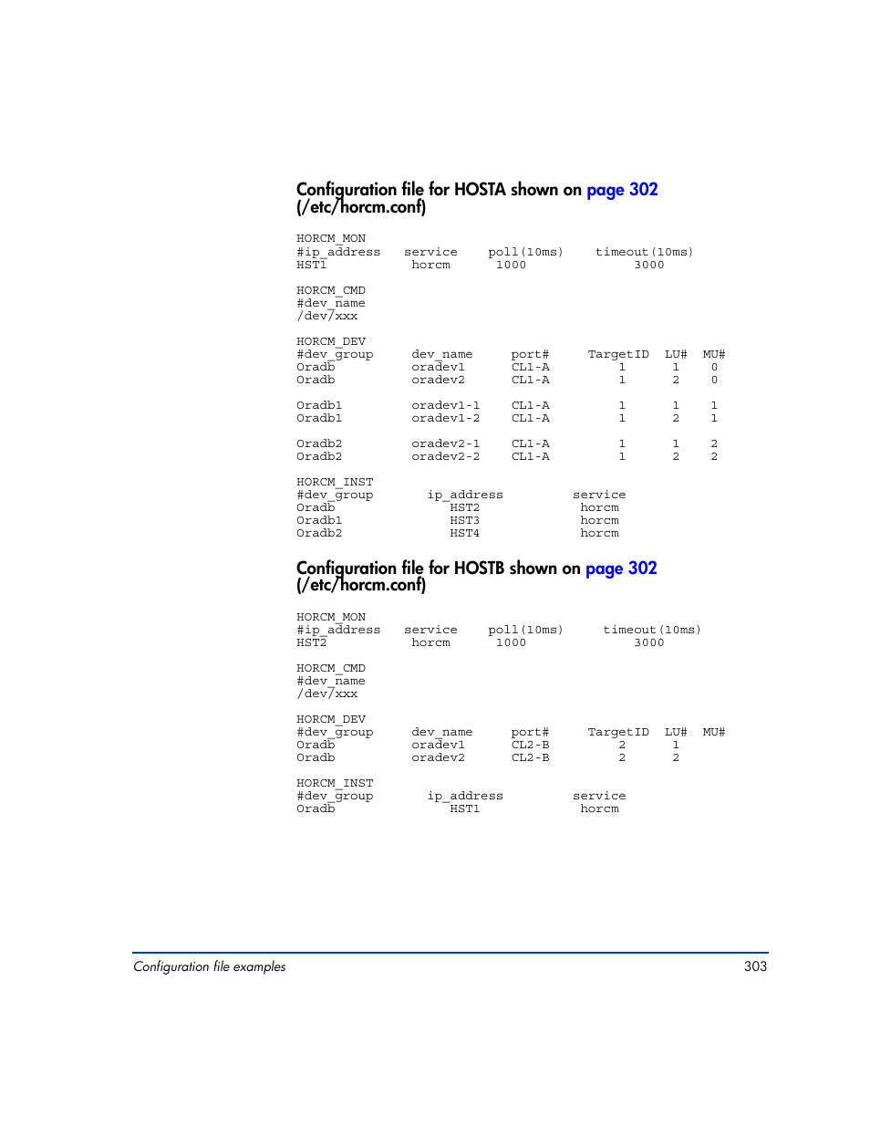 HP XP RAID Manager Software User Manual | Page 303 / 416