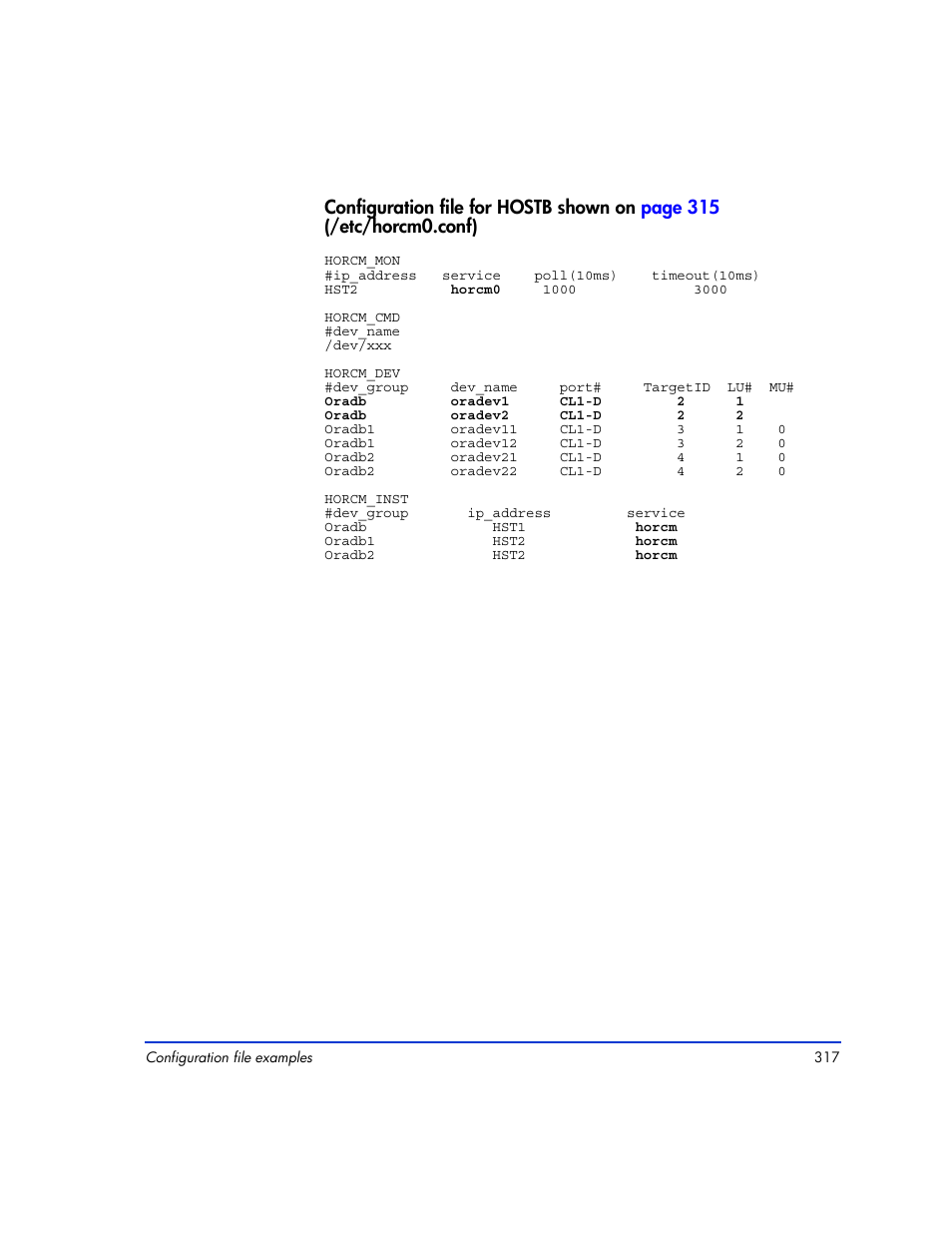 HP XP RAID Manager Software User Manual | Page 317 / 416