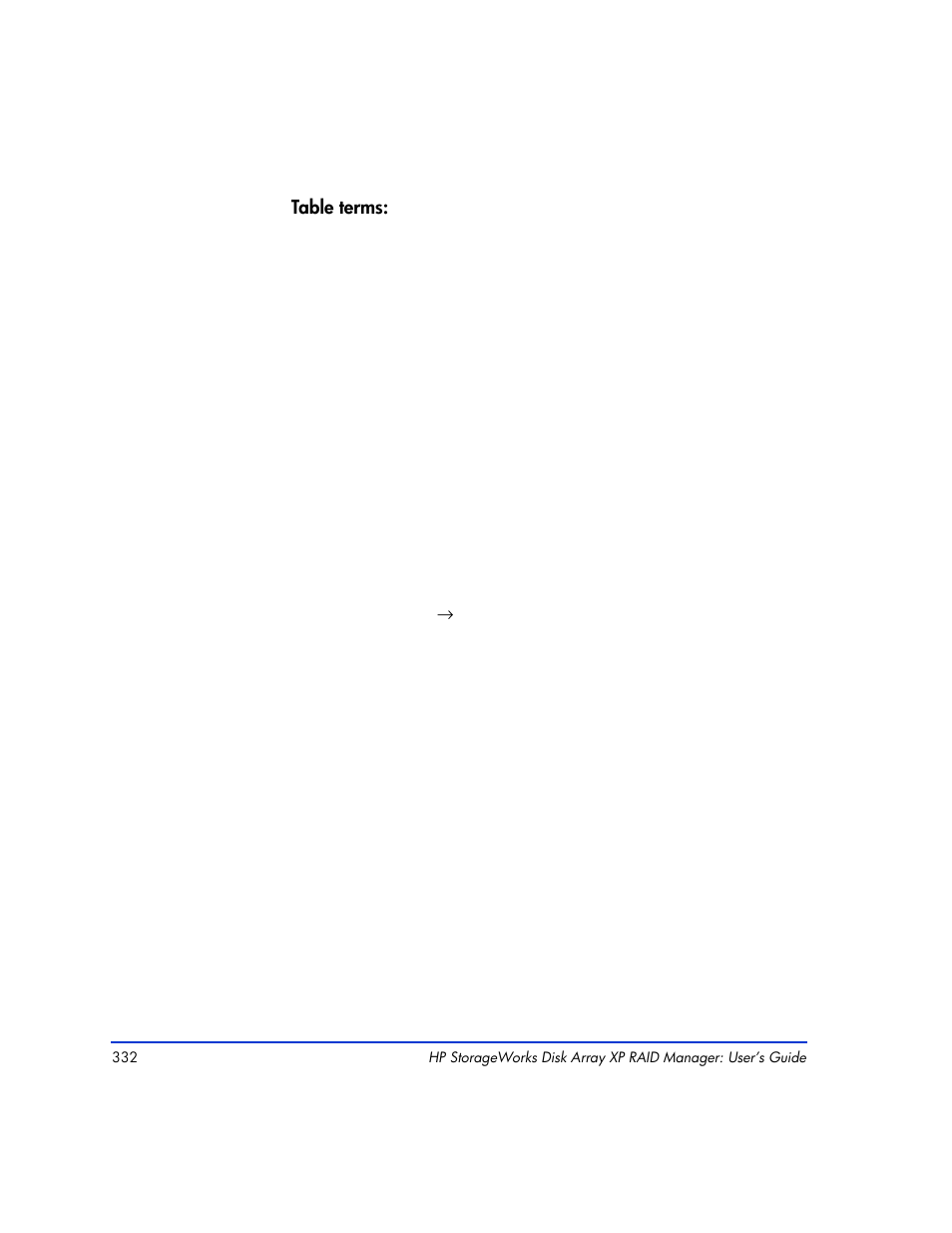 HP XP RAID Manager Software User Manual | Page 332 / 416