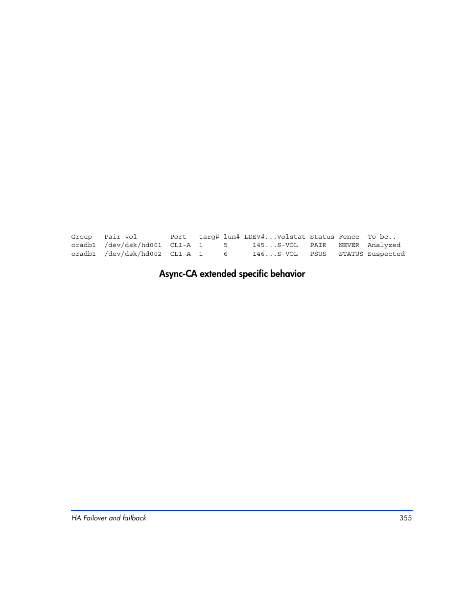 HP XP RAID Manager Software User Manual | Page 355 / 416