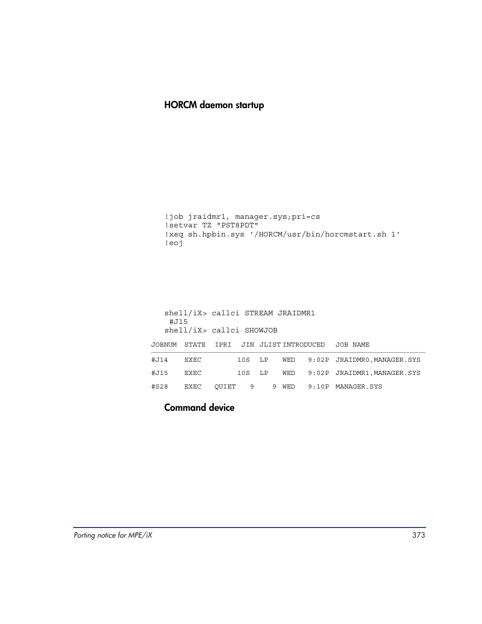 HP XP RAID Manager Software User Manual | Page 373 / 416