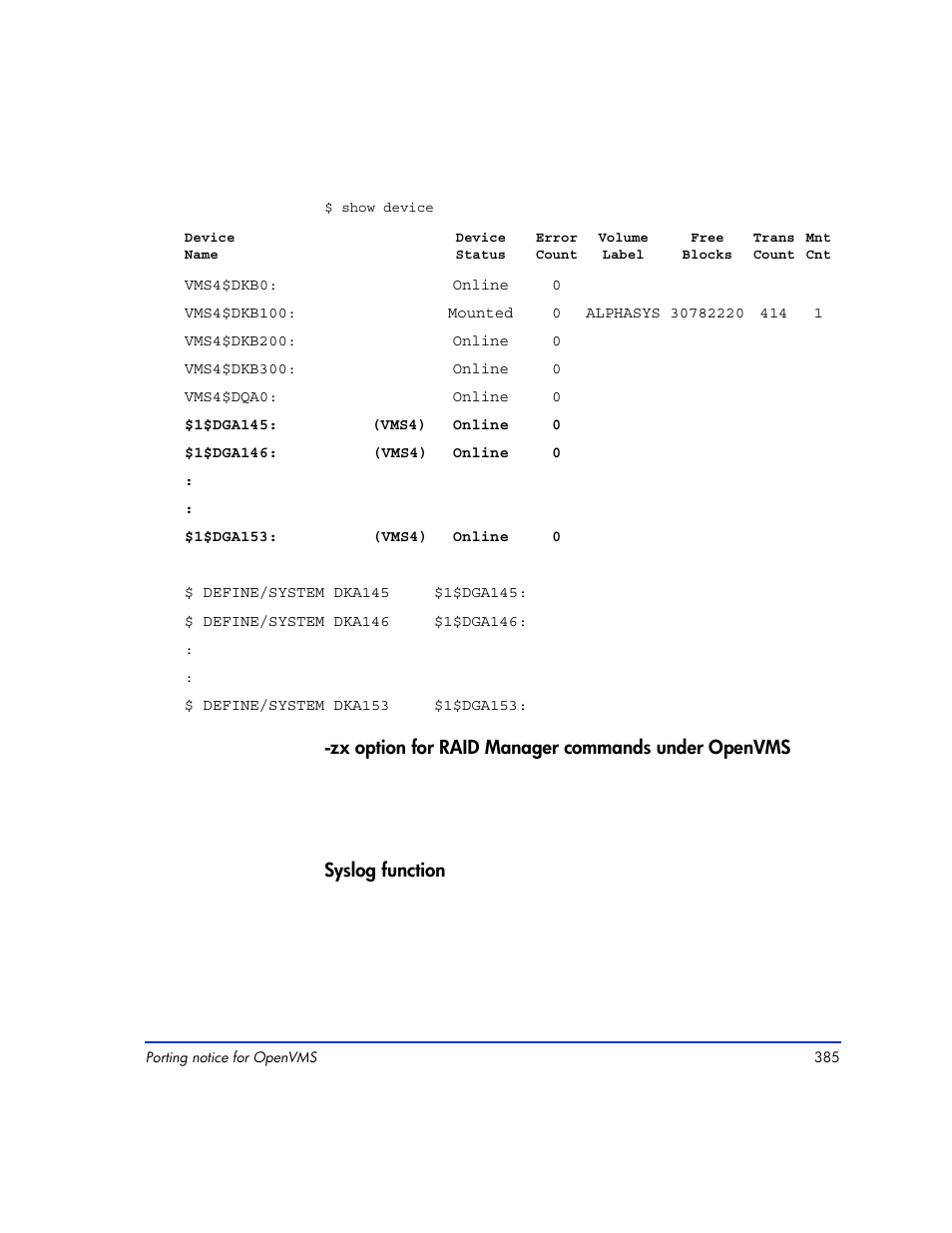 HP XP RAID Manager Software User Manual | Page 385 / 416