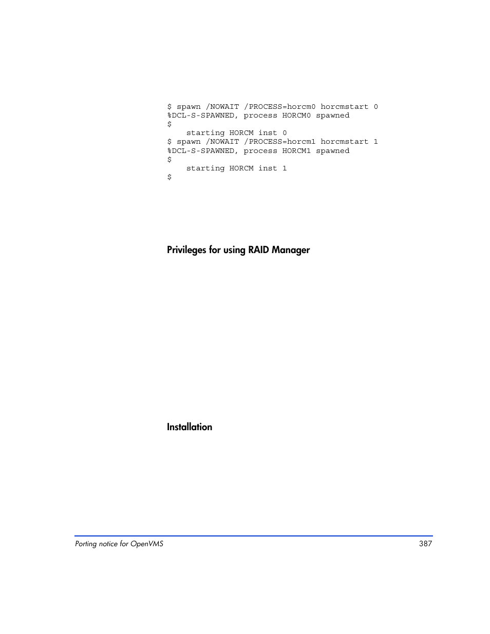 HP XP RAID Manager Software User Manual | Page 387 / 416