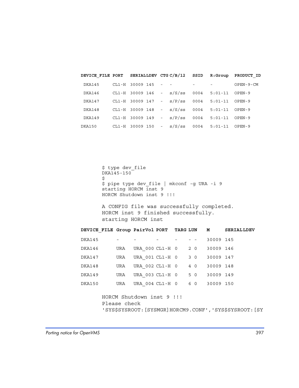 HP XP RAID Manager Software User Manual | Page 397 / 416