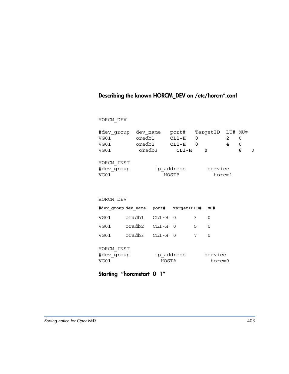 HP XP RAID Manager Software User Manual | Page 403 / 416
