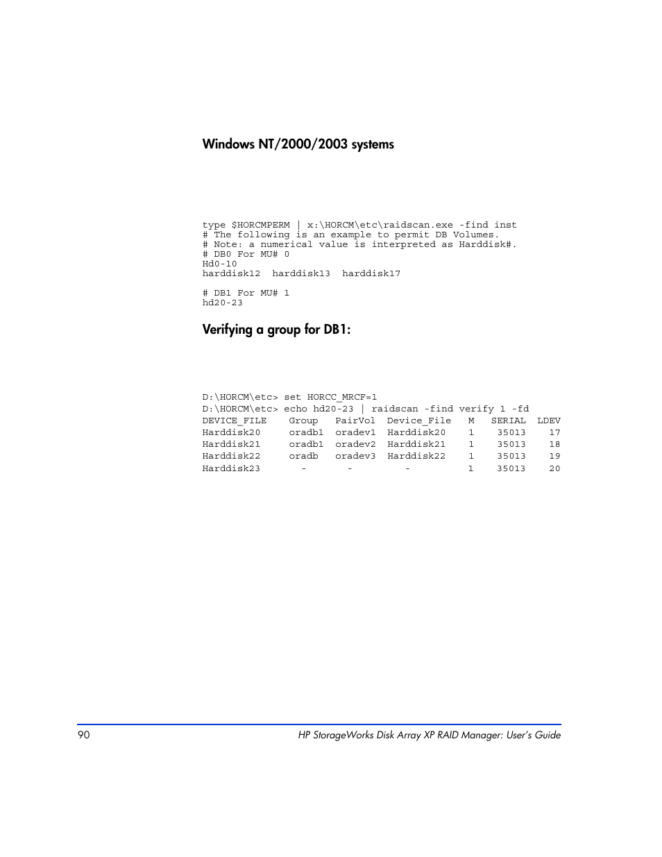 HP XP RAID Manager Software User Manual | Page 90 / 416