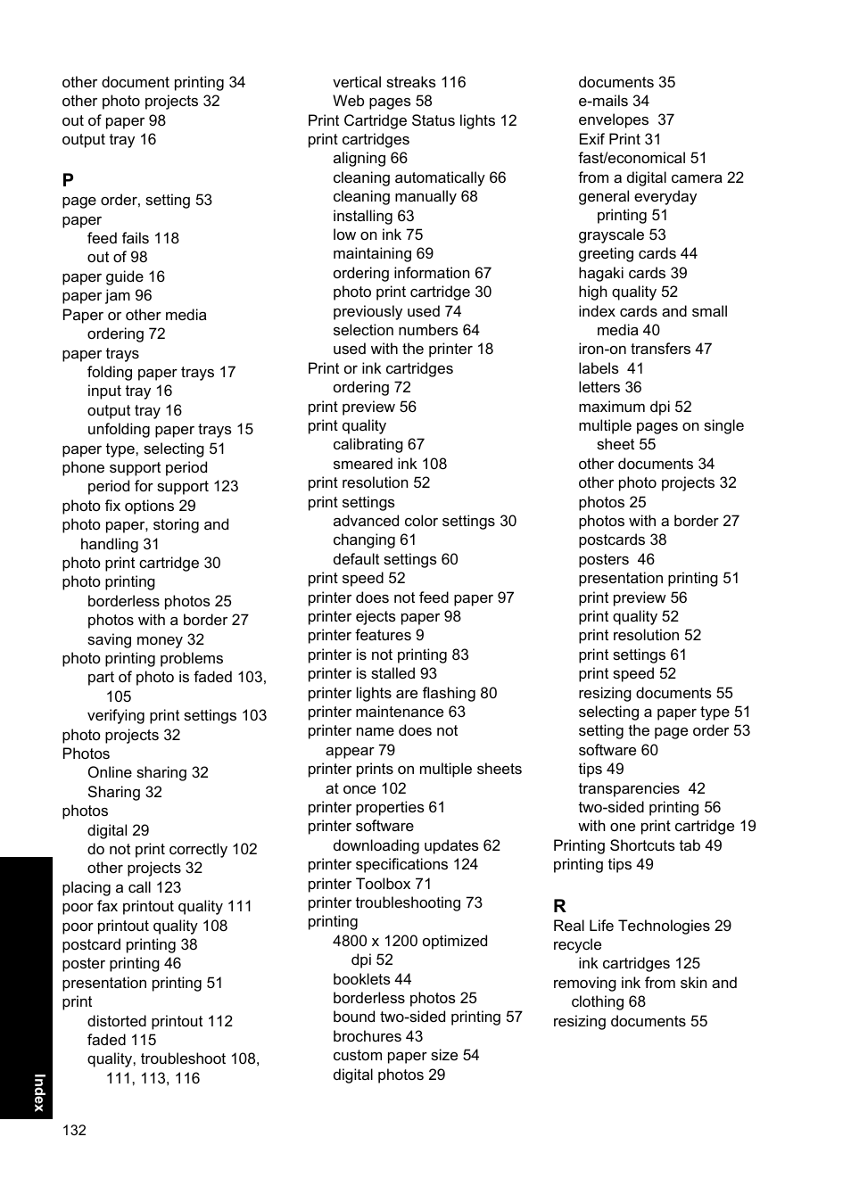 HP Deskjet D4363 Printer User Manual | Page 135 / 137