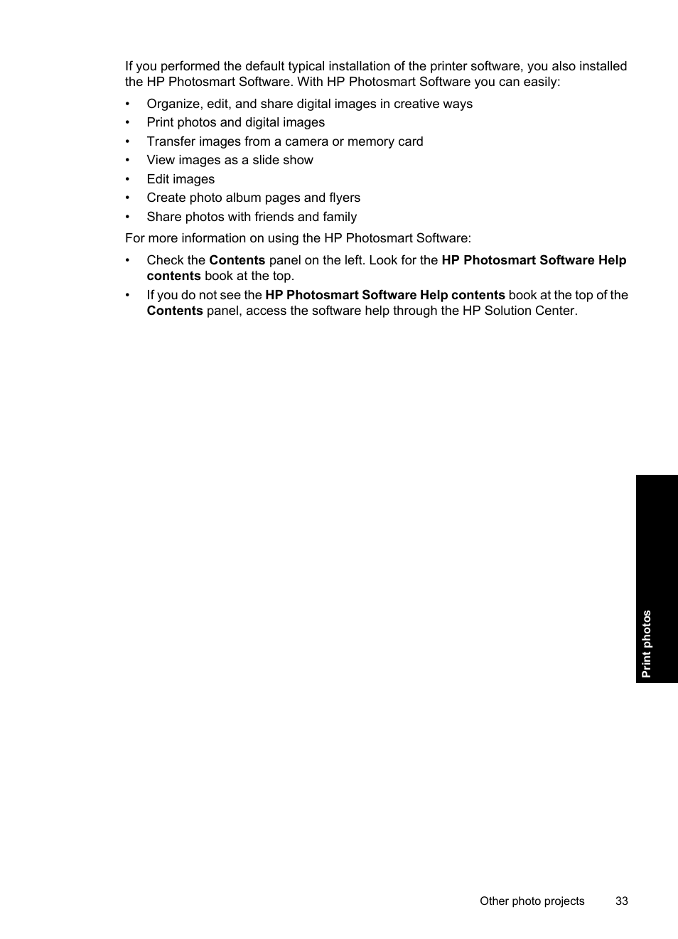 HP Deskjet D4363 Printer User Manual | Page 36 / 137