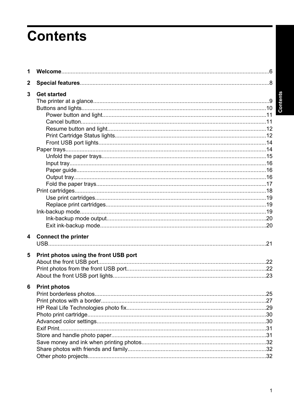 HP Deskjet D4363 Printer User Manual | Page 4 / 137