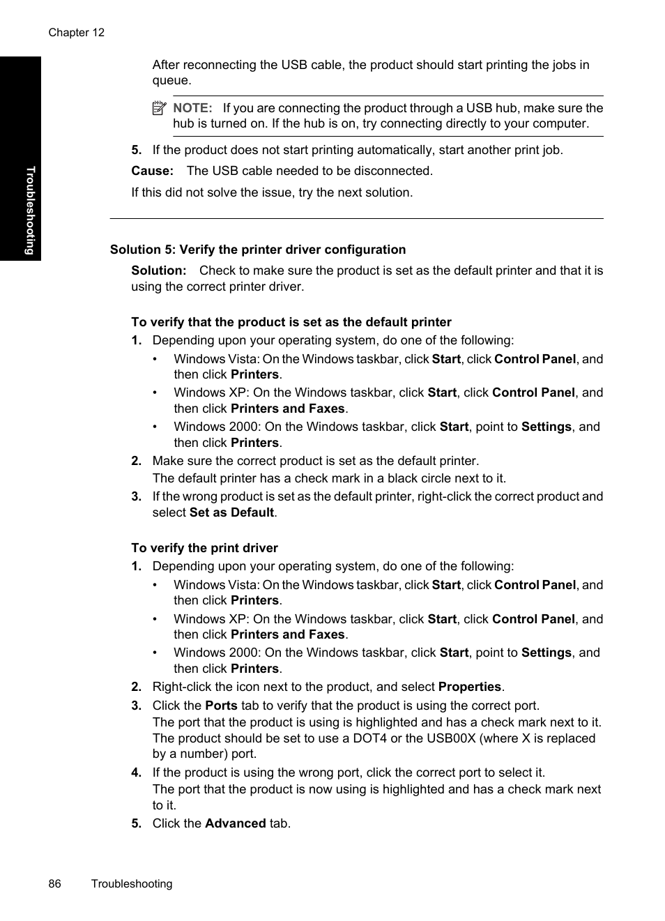 HP Deskjet D4363 Printer User Manual | Page 89 / 137