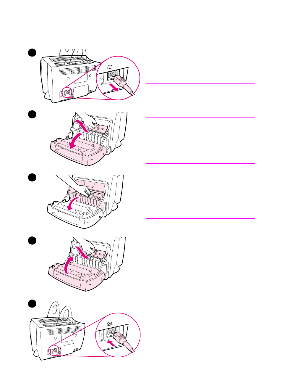 Cleaning the toner cartridge area | HP LaserJet 1100 All-in-One Printer series User Manual | Page 90 / 198