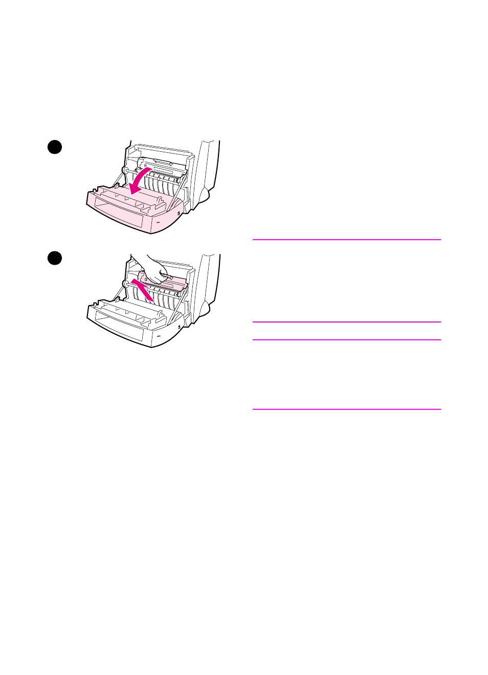 Removing a jammed page | HP LaserJet 1100 All-in-One Printer series User Manual | Page 93 / 198